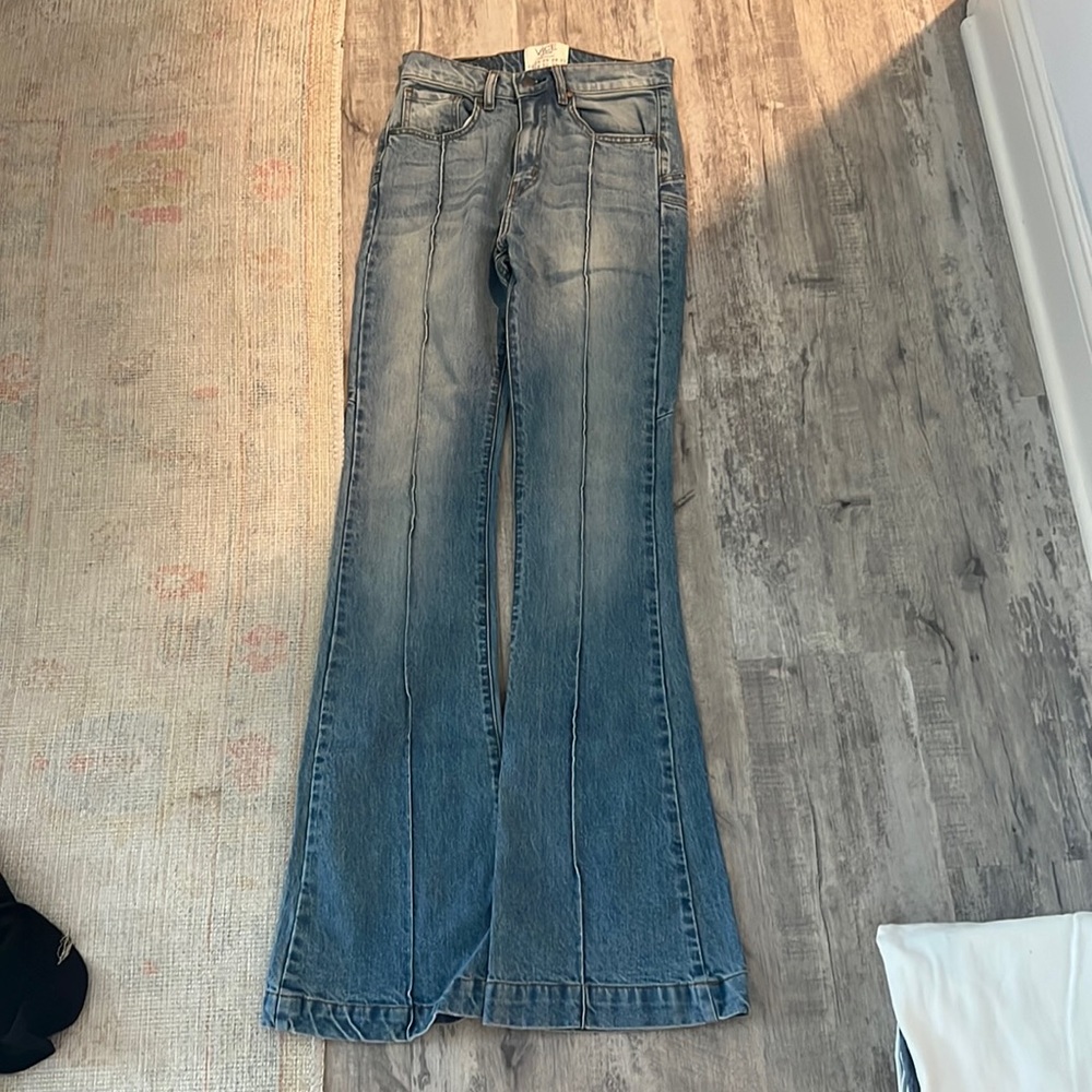 revice high waisted flare jeans